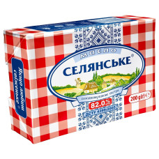 Масло Селянське Екстра 82% 180г