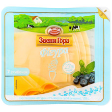 Сир Звенигора Фігура 27% 130г нарізка