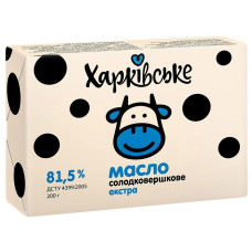 Масло Харківське Екстра 81.5% 180г
