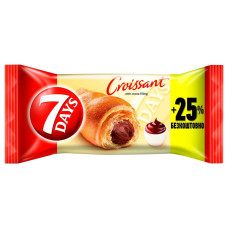 Круасани 7дейс 110г з начинкою какао