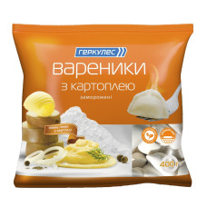 Вареники Геркулес 400г з картоплею